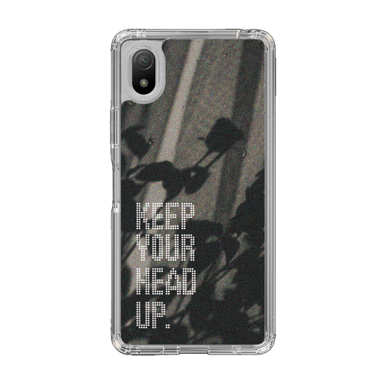 Slim Protection Case［ オリジナル - ドットオーバーレイ - KEEP YOUR HEAD UP/B ］