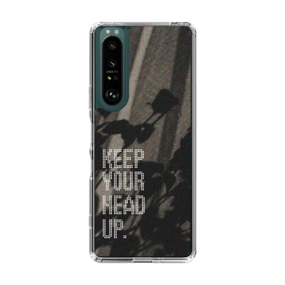 Slim Protection Case［ Original - Dot Overlay - KEEP YOUR HEAD UP/B ］