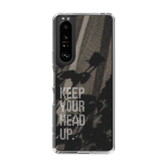 Slim Protection Case［ Original - Dot Overlay - KEEP YOUR HEAD UP/B ］