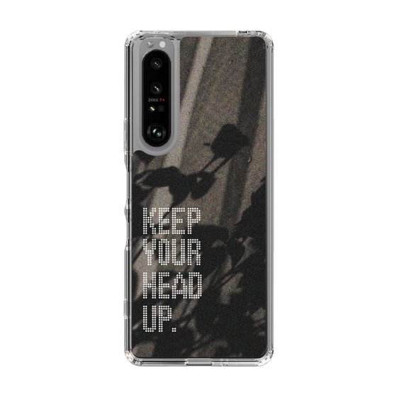 Slim Protection Case［ Original - Dot Overlay - KEEP YOUR HEAD UP/B ］
