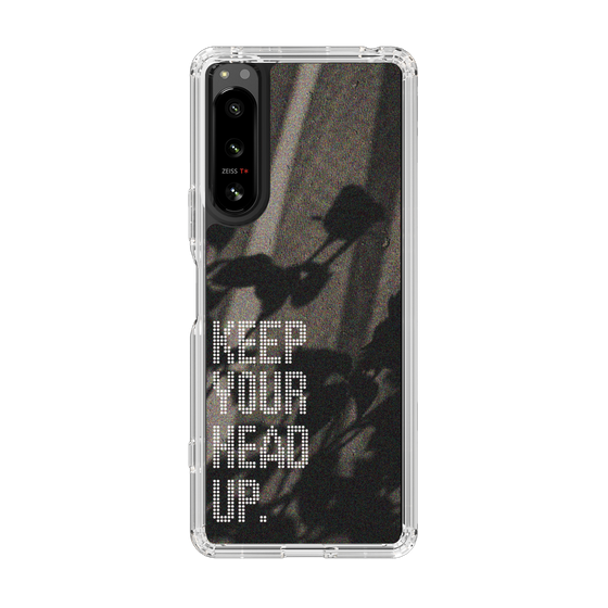 Slim Protection Case［ Original - Dot Overlay - KEEP YOUR HEAD UP/B ］