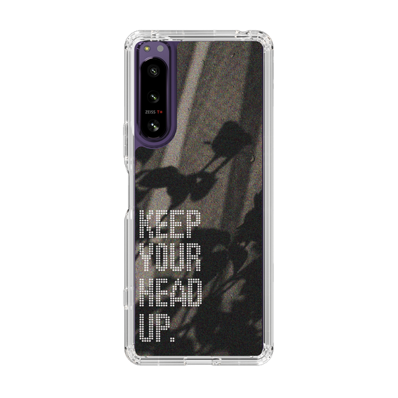 Slim Protection Case［ Original - Dot Overlay - KEEP YOUR HEAD UP/B ］