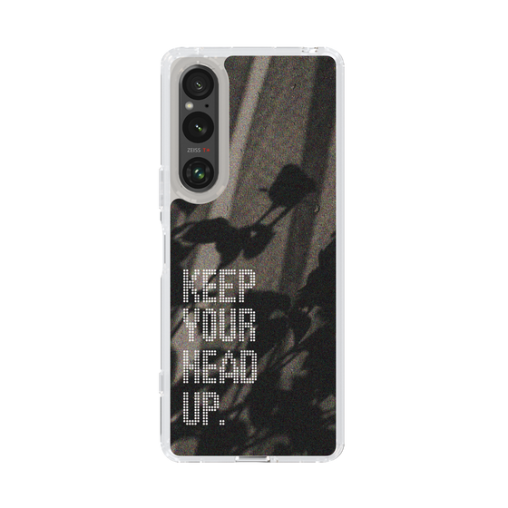 Slim Protection Case［ Original - Dot Overlay - KEEP YOUR HEAD UP/B ］