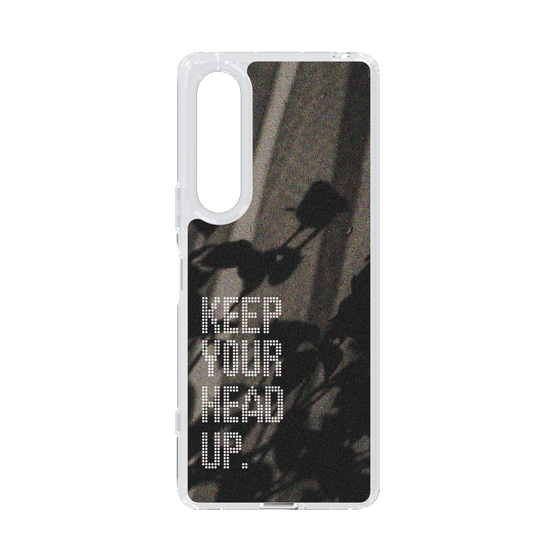 Slim Protection Case［ Original - Dot Overlay - KEEP YOUR HEAD UP/B ］