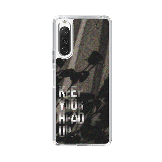 Slim Protection Case［ Original - Dot Overlay - KEEP YOUR HEAD UP/B ］