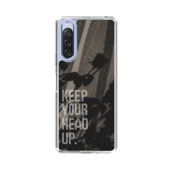 Slim Protection Case［ Original - Dot Overlay - KEEP YOUR HEAD UP/B ］