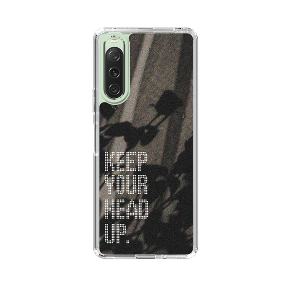 Slim Protection Case［ Original - Dot Overlay - KEEP YOUR HEAD UP/B ］