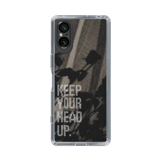 Slim Protection Case［ Original - Dot Overlay - KEEP YOUR HEAD UP/B ］