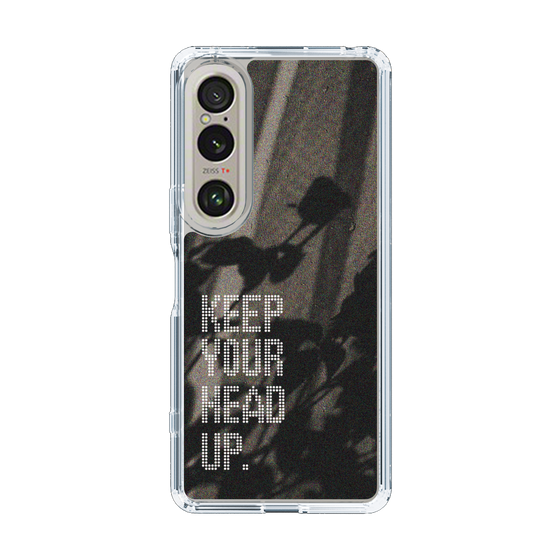 Slim Protection Case［ Original - Dot Overlay - KEEP YOUR HEAD UP/B ］