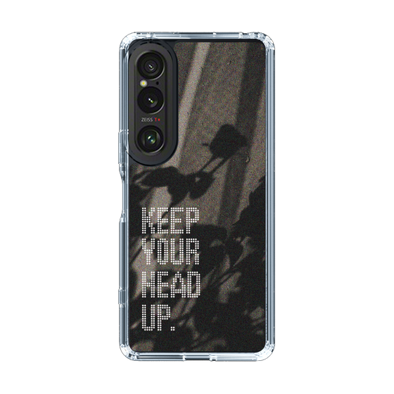 Slim Protection Case［ Original - Dot Overlay - KEEP YOUR HEAD UP/B ］