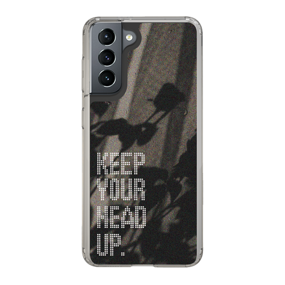Slim Protection Case［ Original - Dot Overlay - KEEP YOUR HEAD UP/B ］