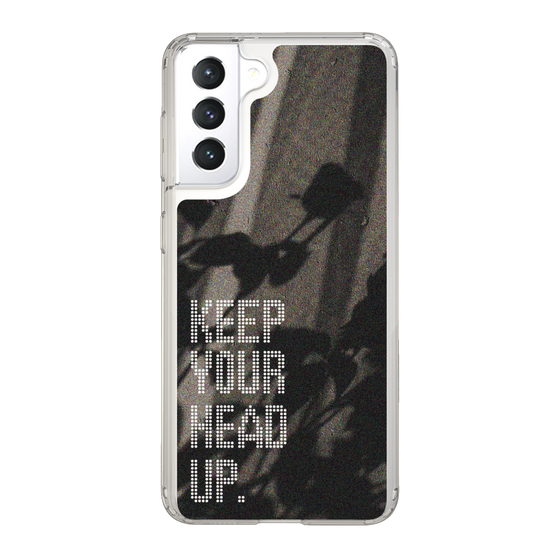 Slim Protection Case［ Original - Dot Overlay - KEEP YOUR HEAD UP/B ］