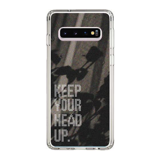 Slim Protection Case［ Original - Dot Overlay - KEEP YOUR HEAD UP/B ］