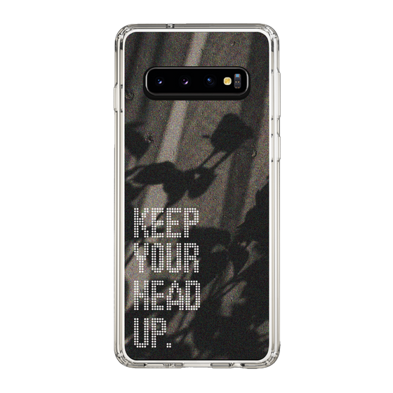 Slim Protection Case［ Original - Dot Overlay - KEEP YOUR HEAD UP/B ］