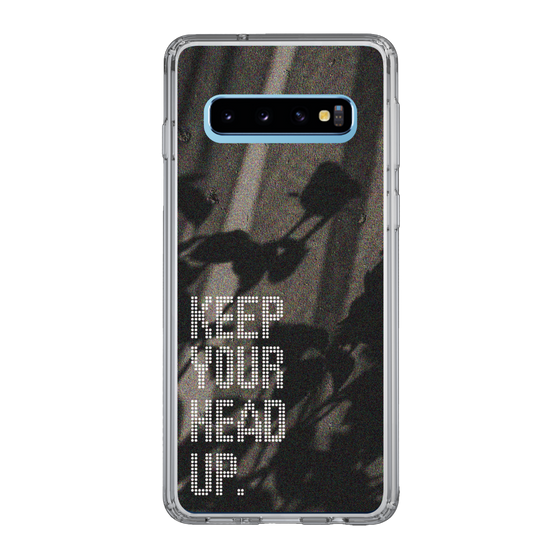 Slim Protection Case［ Original - Dot Overlay - KEEP YOUR HEAD UP/B ］