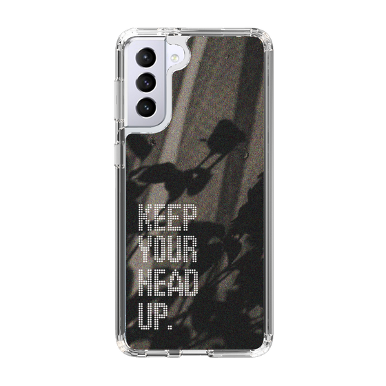 Slim Protection Case［ Original - Dot Overlay - KEEP YOUR HEAD UP/B ］