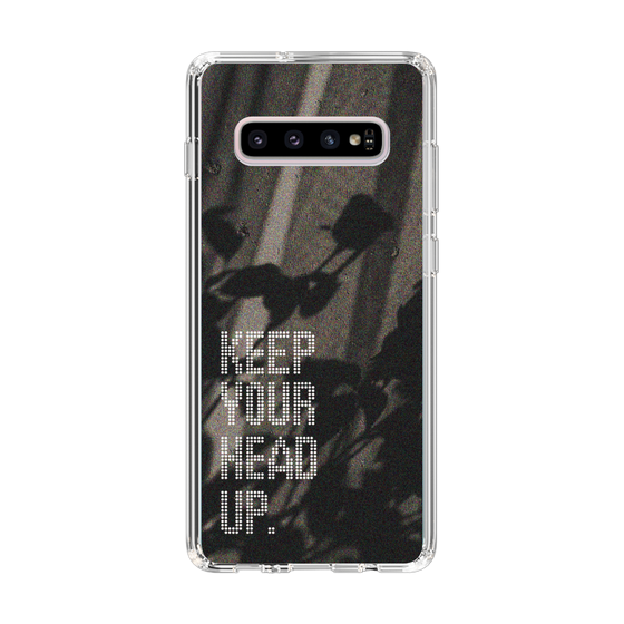 Slim Protection Case［ Original - Dot Overlay - KEEP YOUR HEAD UP/B ］