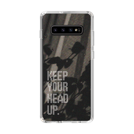 Slim Protection Case［ Original - Dot Overlay - KEEP YOUR HEAD UP/B ］