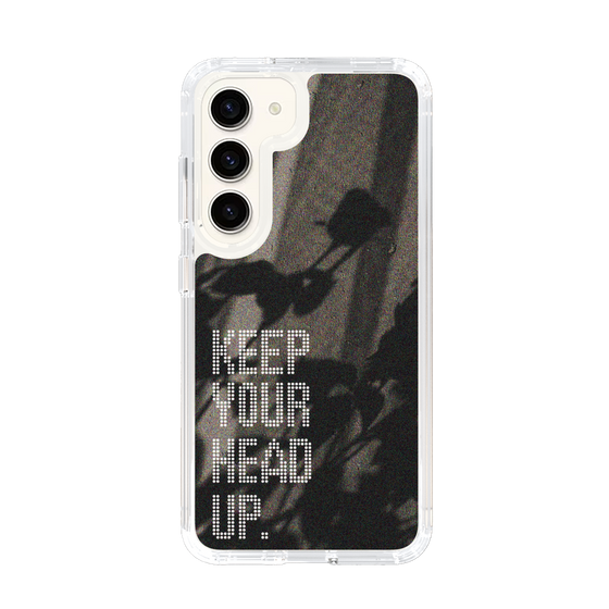 Slim Protection Case［ Original - Dot Overlay - KEEP YOUR HEAD UP/B ］