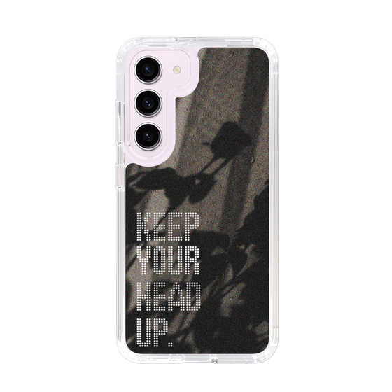 Slim Protection Case［ Original - Dot Overlay - KEEP YOUR HEAD UP/B ］