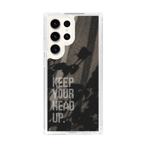 Slim Protection Case［ Original - Dot Overlay - KEEP YOUR HEAD UP/B ］