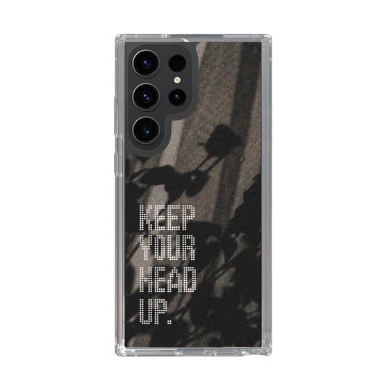 Slim Protection Case［ Original - Dot Overlay - KEEP YOUR HEAD UP/B ］
