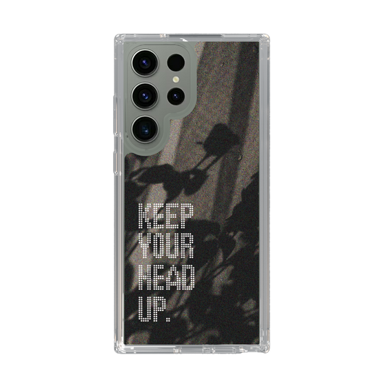 Slim Protection Case［ Original - Dot Overlay - KEEP YOUR HEAD UP/B ］