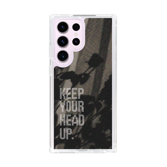Slim Protection Case［ Original - Dot Overlay - KEEP YOUR HEAD UP/B ］