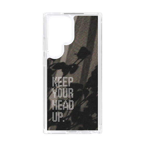 Slim Protection Case［ Original - Dot Overlay - KEEP YOUR HEAD UP/B ］