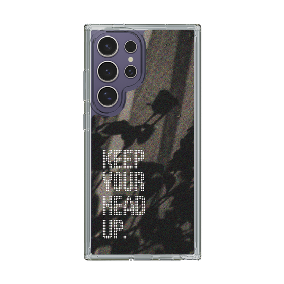 Slim Protection Case［ Original - Dot Overlay - KEEP YOUR HEAD UP/B ］