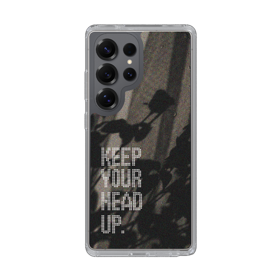 Slim Protection Case［ Original - Dot Overlay - KEEP YOUR HEAD UP/B ］