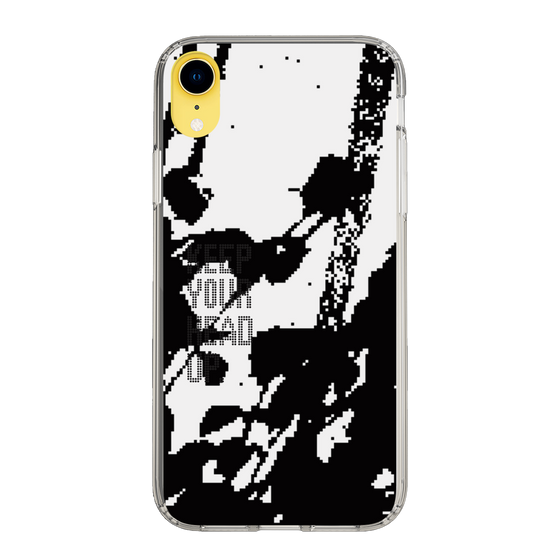 Slim Protection Case［ Original - Dot Overlay - KEEP YOUR HEAD UP/C ］