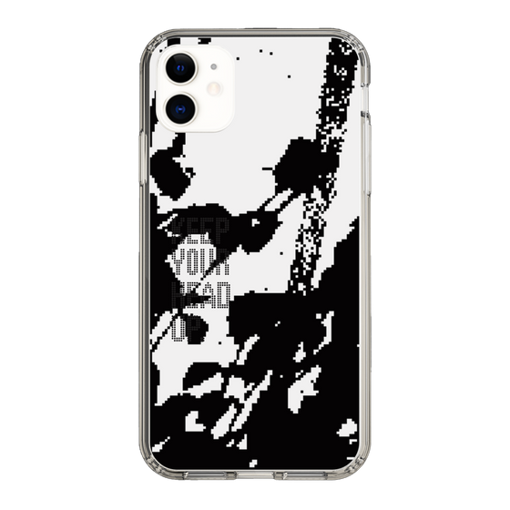 Slim Protection Case［ Original - Dot Overlay - KEEP YOUR HEAD UP/C ］
