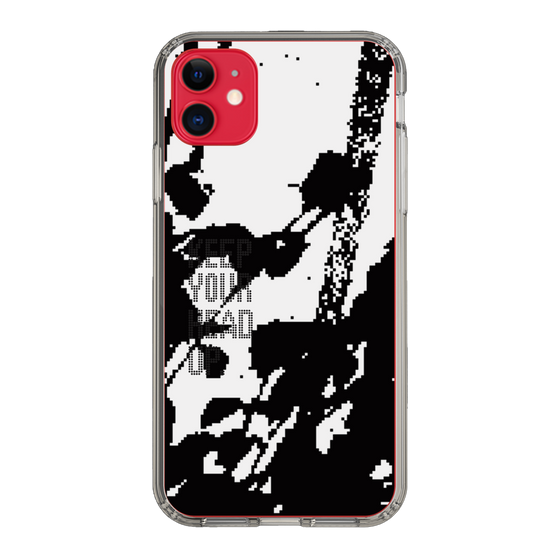Slim Protection Case［ Original - Dot Overlay - KEEP YOUR HEAD UP/C ］