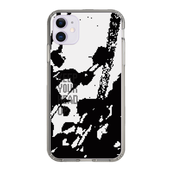 Slim Protection Case［ Original - Dot Overlay - KEEP YOUR HEAD UP/C ］