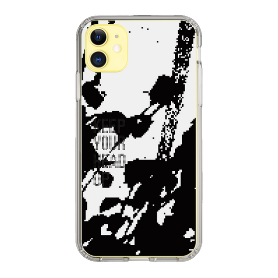 Slim Protection Case［ Original - Dot Overlay - KEEP YOUR HEAD UP/C ］