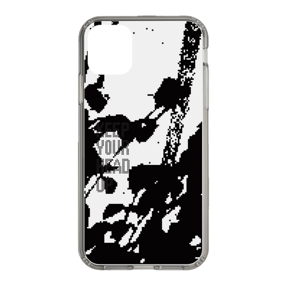 Slim Protection Case［ Original - Dot Overlay - KEEP YOUR HEAD UP/C ］