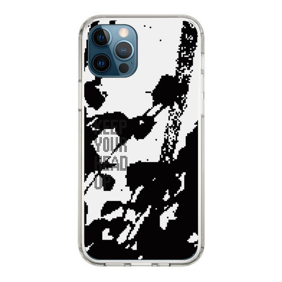 Slim Protection Case［ Original - Dot Overlay - KEEP YOUR HEAD UP/C ］
