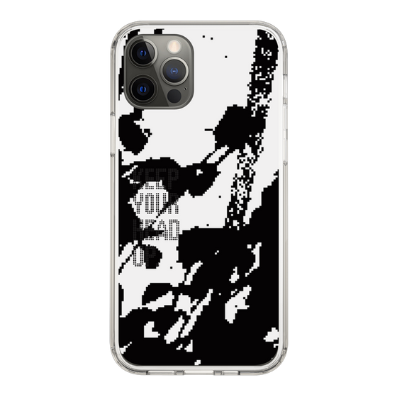 Slim Protection Case［ Original - Dot Overlay - KEEP YOUR HEAD UP/C ］