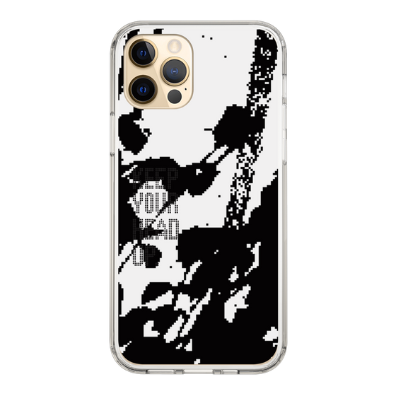 Slim Protection Case［ Original - Dot Overlay - KEEP YOUR HEAD UP/C ］