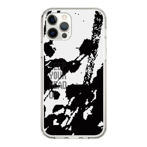 Slim Protection Case［ Original - Dot Overlay - KEEP YOUR HEAD UP/C ］