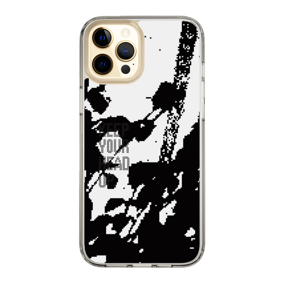 Slim Protection Case［ Original - Dot Overlay - KEEP YOUR HEAD UP/C ］