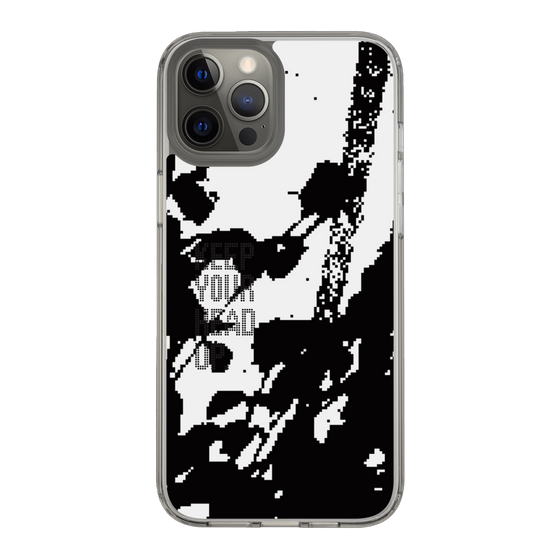 Slim Protection Case［ Original - Dot Overlay - KEEP YOUR HEAD UP/C ］