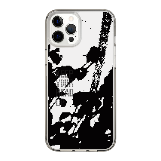 Slim Protection Case［ Original - Dot Overlay - KEEP YOUR HEAD UP/C ］