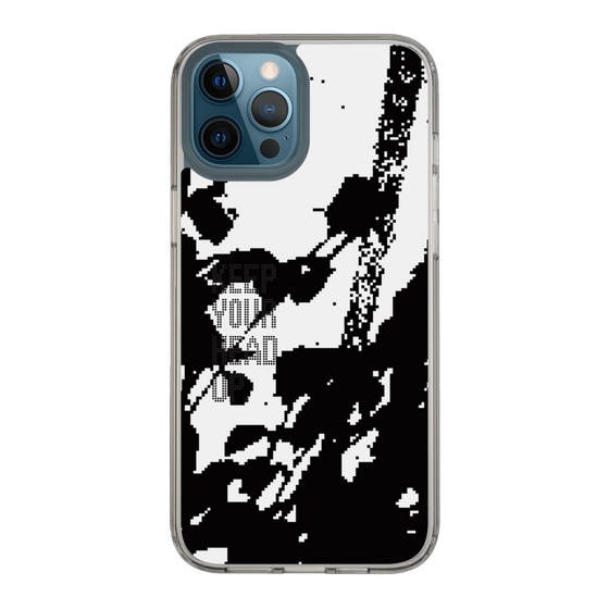 Slim Protection Case［ Original - Dot Overlay - KEEP YOUR HEAD UP/C ］