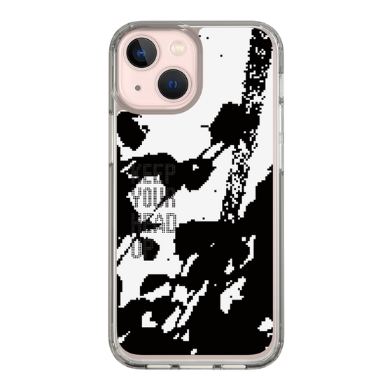 Slim Protection Case［ オリジナル - ドットオーバーレイ - KEEP YOUR HEAD UP/C ］