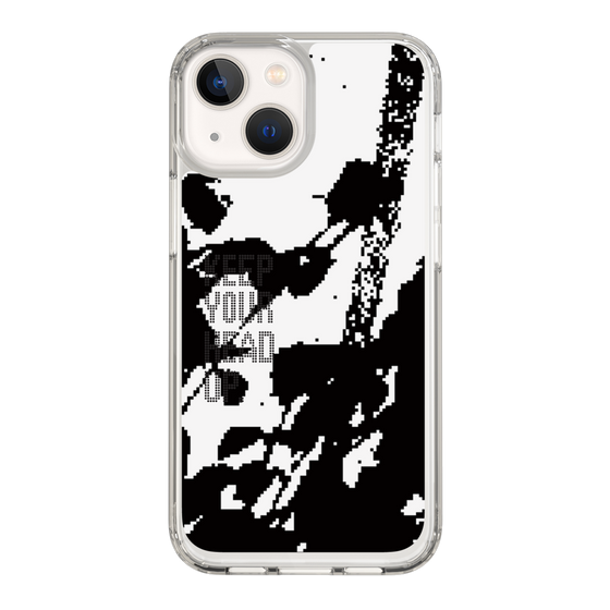 Slim Protection Case［ オリジナル - ドットオーバーレイ - KEEP YOUR HEAD UP/C ］