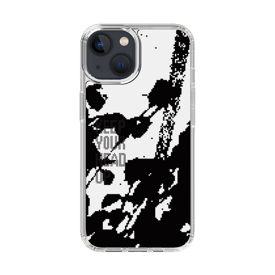 Slim Protection Case［ Original - Dot Overlay - KEEP YOUR HEAD UP/C ］