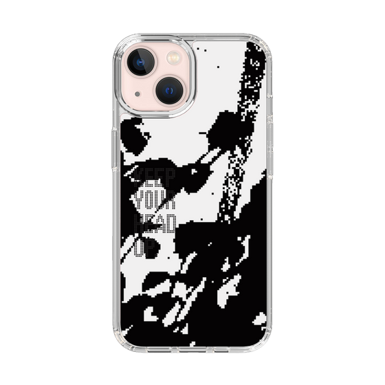 Slim Protection Case［ Original - Dot Overlay - KEEP YOUR HEAD UP/C ］