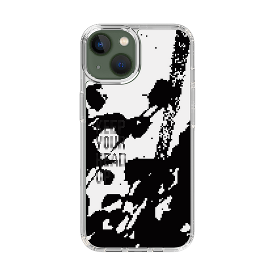Slim Protection Case［ Original - Dot Overlay - KEEP YOUR HEAD UP/C ］